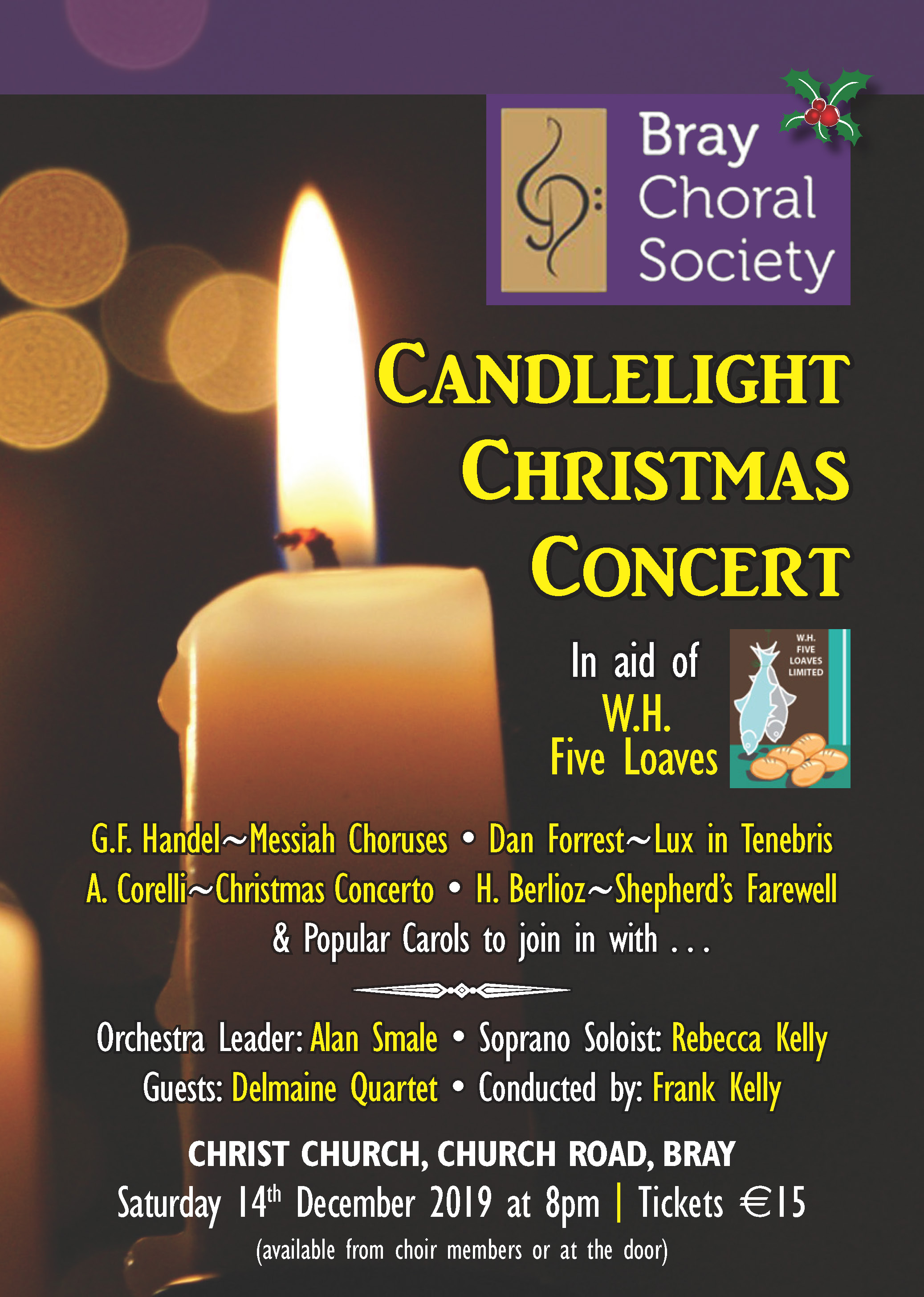 Bray Choral Society Christmas Concert 2019 Postero