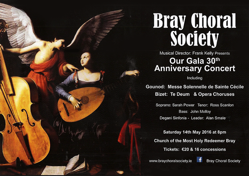 Bray Choral Society May 2016 Poster