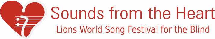 Songs from the Heart, Lions Club World Song Festival for the Blind, Logo